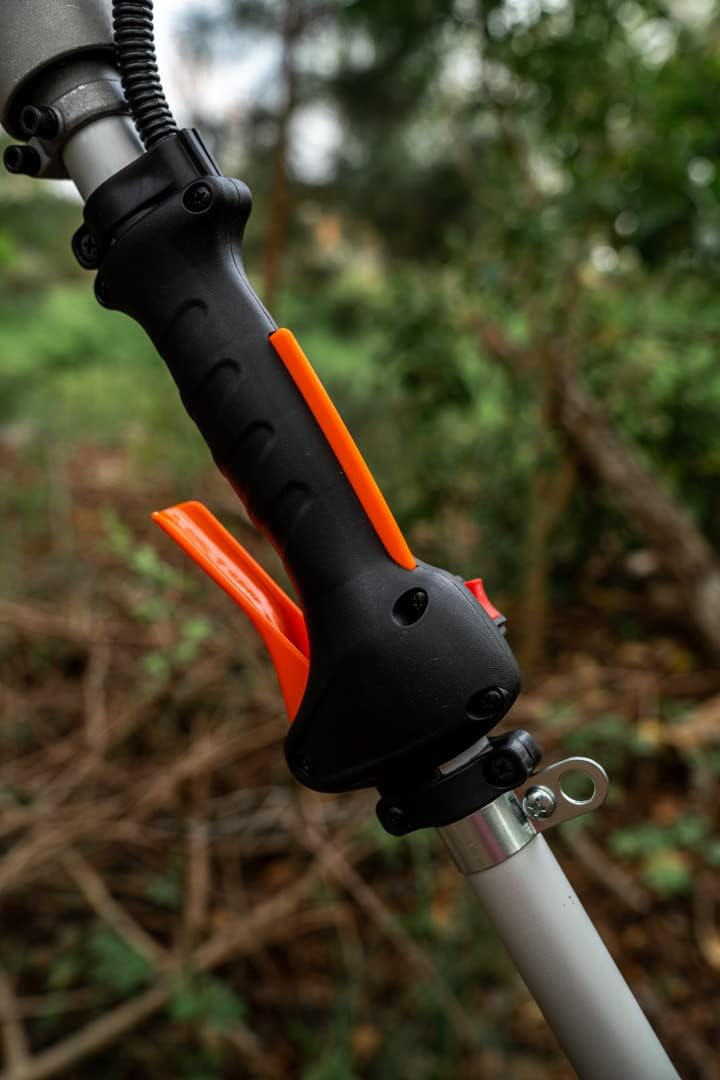 WILD BADGER POWER 26cc Weed Wacker Gas Powered, 3 in 1 String Trimmer/Edger 17'' with 10'' Brush Cutter,Rubber Handle & Shoulder Strap Included