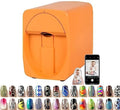 Professional Mini 3D Nail Printer - Portable Mobile Nail Art Machine for Kids, Nail Studios, Manicurists & Nail Enthusiasts - Multifunctional White Design