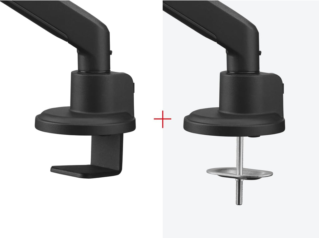 One For All DM4110 Universal Monitor Mount Solid Single Monitor arm 100 x 100 Black