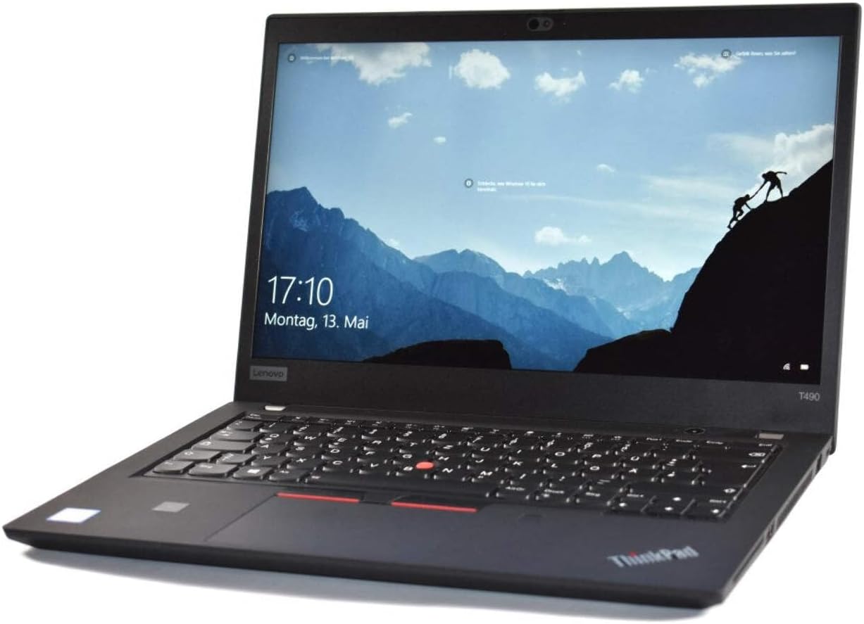 Lenovo ThinkPad T490 14' Laptop, Intel Core i5, 16GB RAM, 512GB SSD, Win11 Pro. (Renewed)