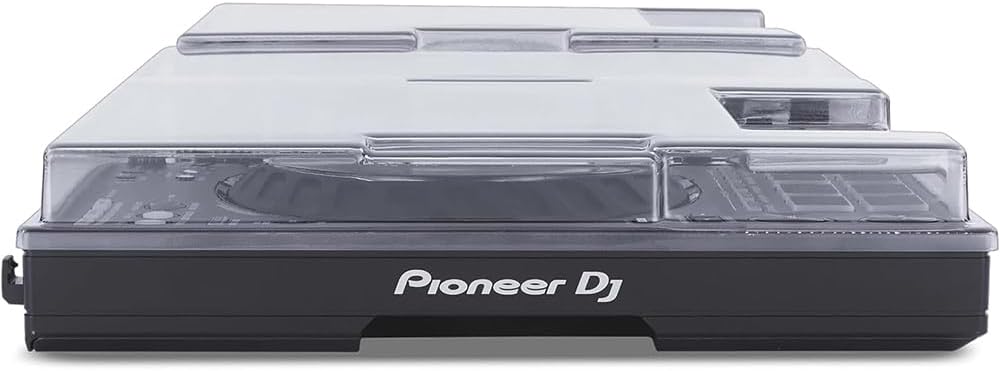 Decksaver DDJ-FLX10 Cover Bundle with Polishing Cloth – Polycarbonate Protective Cover for Pioneer DDJ-FLX10 DJ Controller, Shields from Dust & Impact, Clear Finish (DS-PC-DDJFLX10)