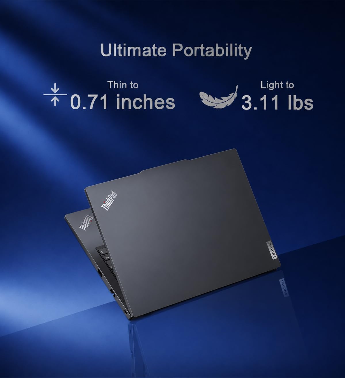 Lenovo ThinkPad E14 Business Touchscreen Laptop (14' FHD+, Intel Core i5-1335U (> i7-1255U), 16GB RAM, 512GB SSD), Fingerprint Reader, 1080p Webcam, Backlit, Thunderbolt 4, Ethernet, Wi-Fi, Win 11 Pro