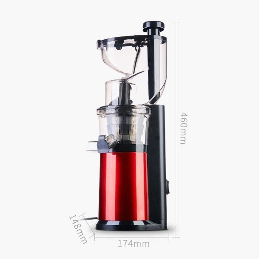 Slow Juicer, Cold Press Masticating Juicer for Celery, Fruits & Vegetables, Easy to Clean, 240W Low Noise, 800ml Capacity, Vertical Design
