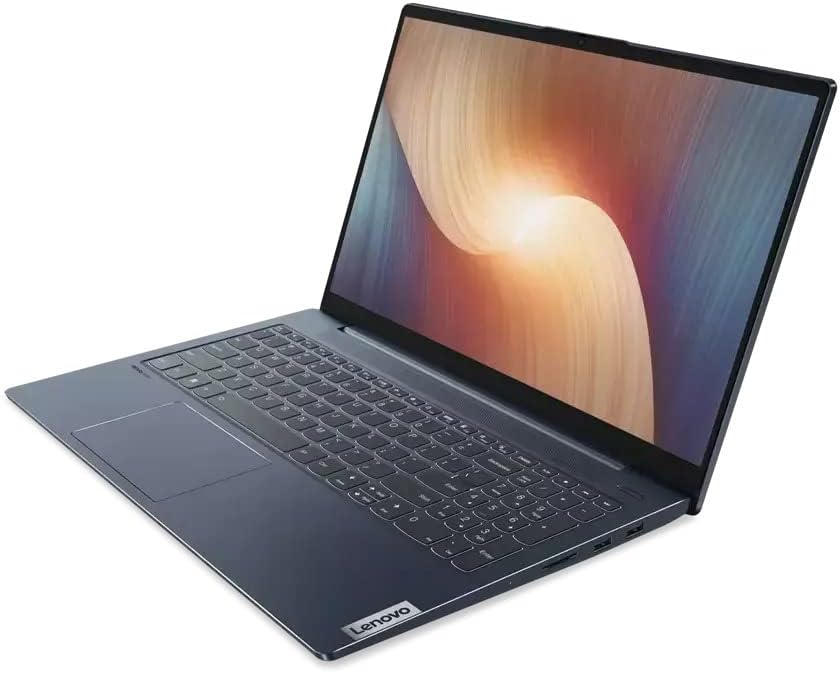 Lenovo Ideapad 5 | 15.6' FHD IPS Laptop | AMD Ryzen 7 5825U | 16GB DDR4 RAM | 512GB NVMe M.2 SSD | Backlit Keyboard | Numeric Keypad | Wi-Fi 6 + Bluetooth | Abyss Blue | Windows 11 Home (Renewed)