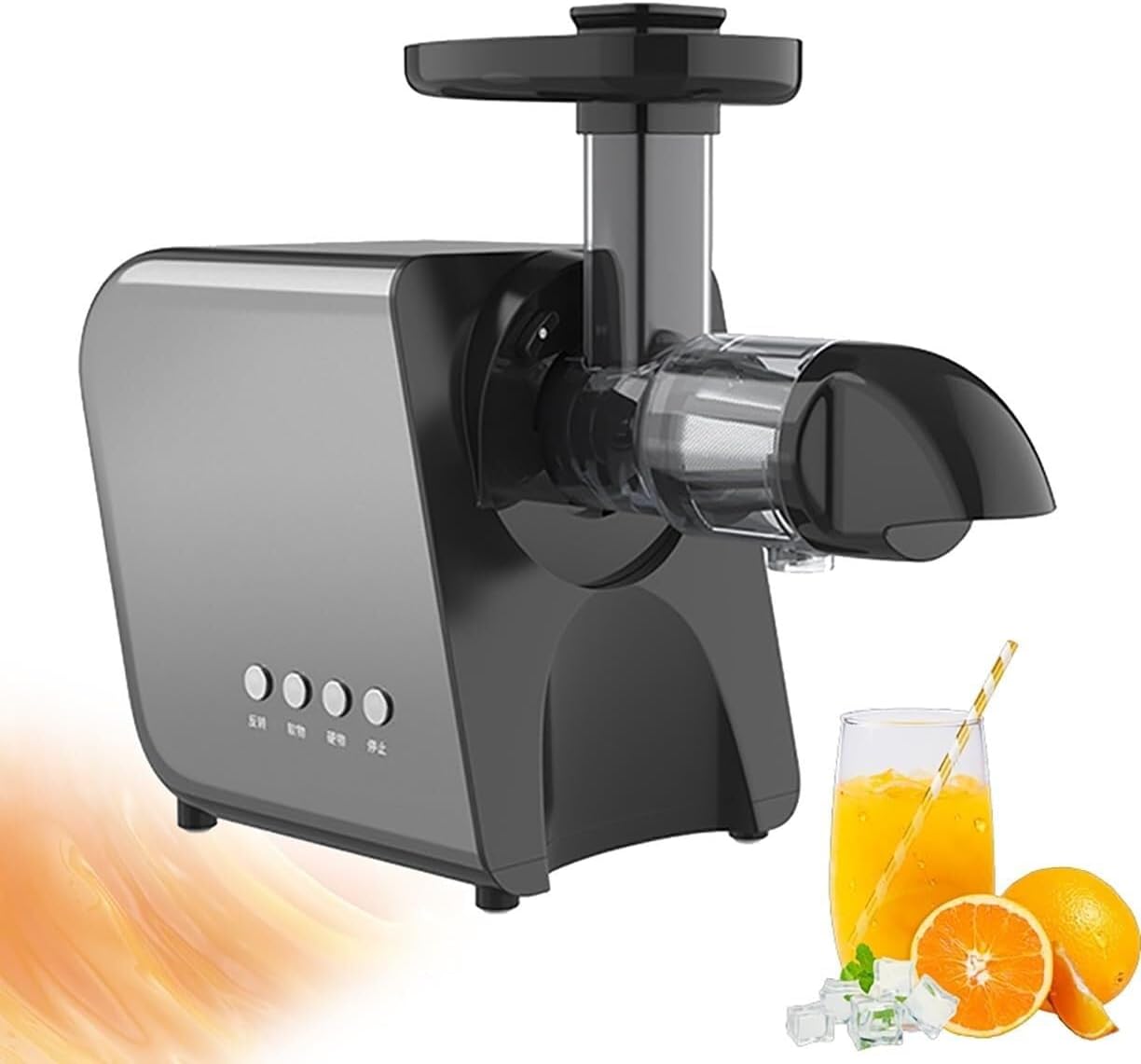 High Juice Yield, 3-Stage Filtration, Quiet Operation, Easy to Clean for Healthy Juicing at Home