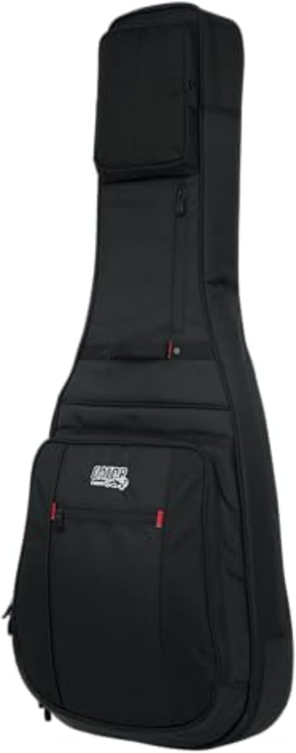 Gator Cases Pro-Go Series Ultimate Guitar Gig Bag, Fits 335 Semi Hollow or Flying V Style Guitars (G-PG-335V)