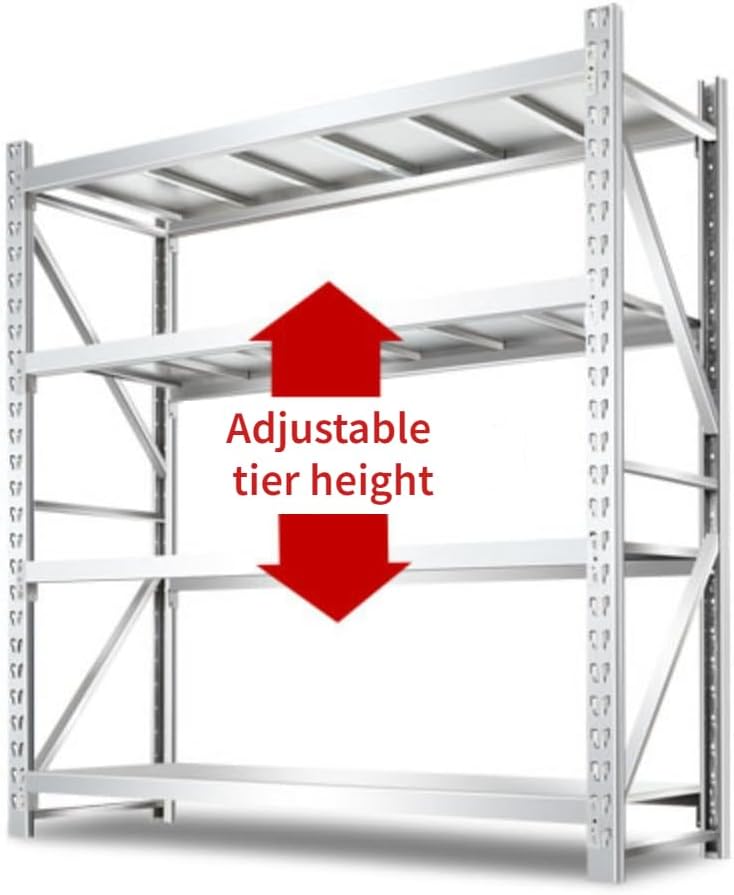 4-Shelf Heavy Duty Equipment Rack for Audio Gear, Cables, and Music Studio Accessories