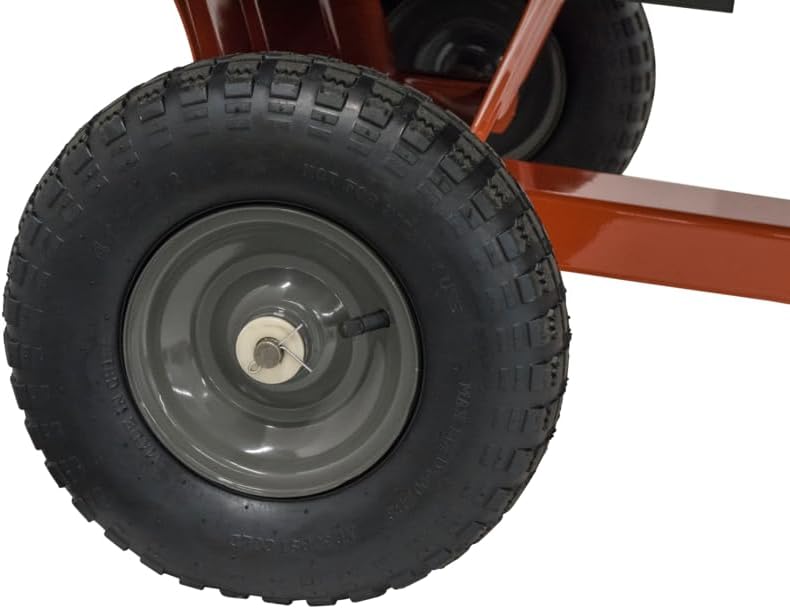 Agri-Fab 45-0630 Large Capacity 29 CU FT Soft Top Mow-N-Vac, Tow Behind Lawn Vacuum, Leaf Vacuum, Gas Powered, Easy Single Lever Dumping