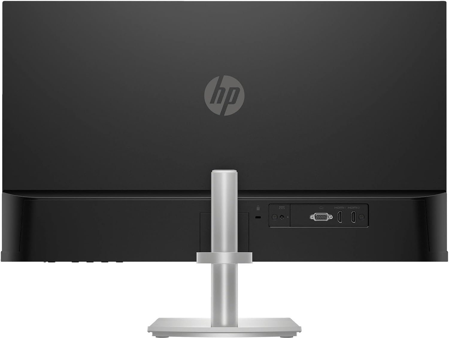 HP Series 5 527sh Monitor (Replaces M27h) 27' 100Hz IPS FHD (1920x1080) 99% sRGB Display, Adjustable Height & Tilt, Flicker Free, Anti-Glare, Black/Silver w/DKZ USB Port Expander