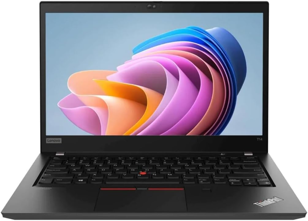 Lenovo ThinkPad T14 14' Laptop, i5, 16GB RAM, 512GB SSD, Win11 Pro (Renewed)
