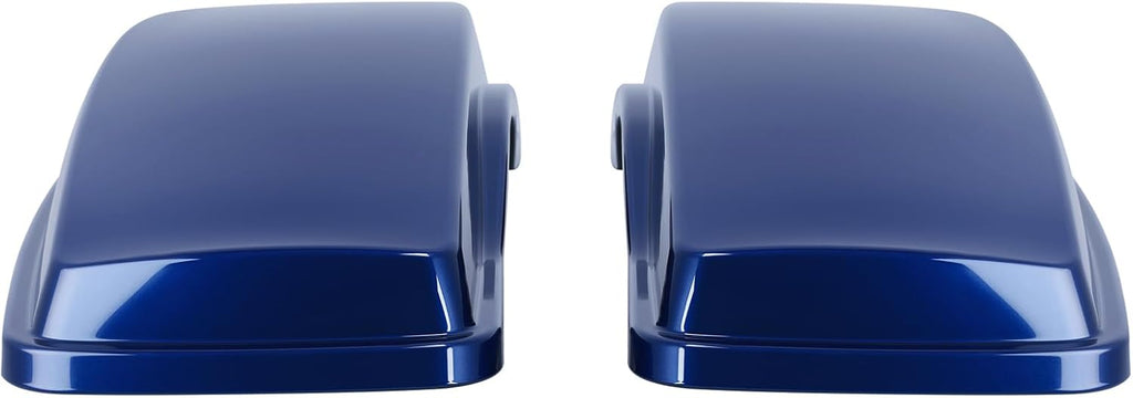 HR3 Superior Blue Hard Saddlebag Lids Compatible with 2014-later Harley Touring Road King Road Glide Street Glide Ultra Limited Electra Glide Standard