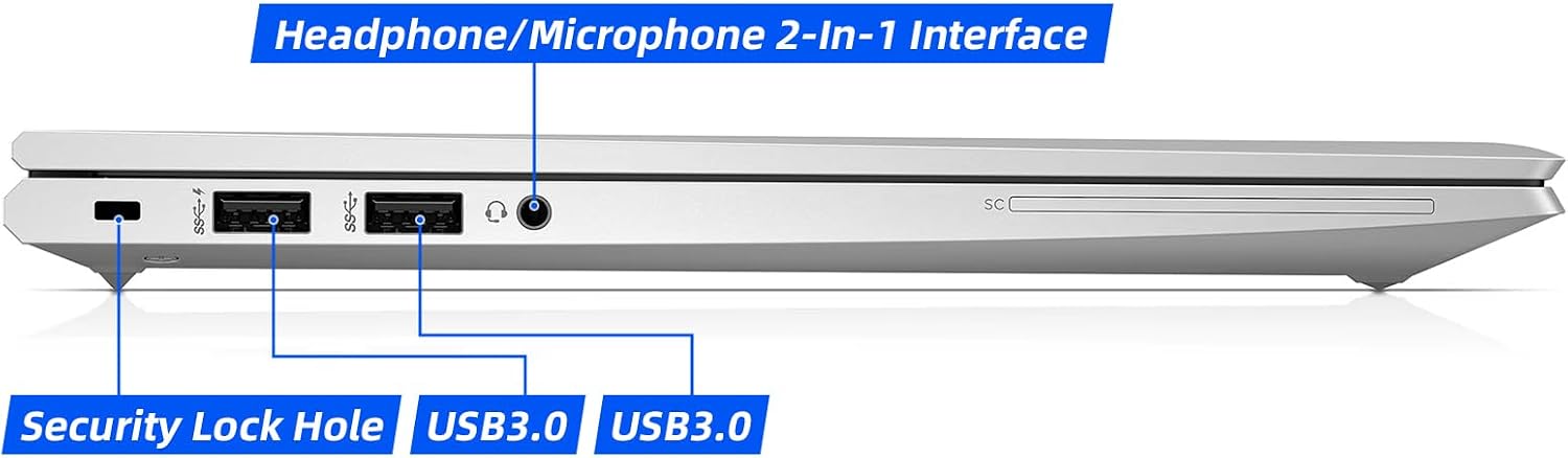HP EliteBook 830 G7 Laptop, Touchscreen Windows 11 Pro, Intel Core i7-10610U, 16 GB RAM, 512 GB SSD, FHD(1920 x 1080) 13.3 inch, Backlit Keyboard (Renewed)