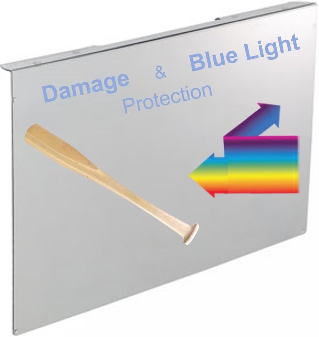 VizoBlueX 65 inch Blue Light and Damage TV Screen Protector. Protection Shield & Anti-Blue Light Filter Blocking UV for LCD LED 4K OLED QLED (57.3 x 32.9 inch)