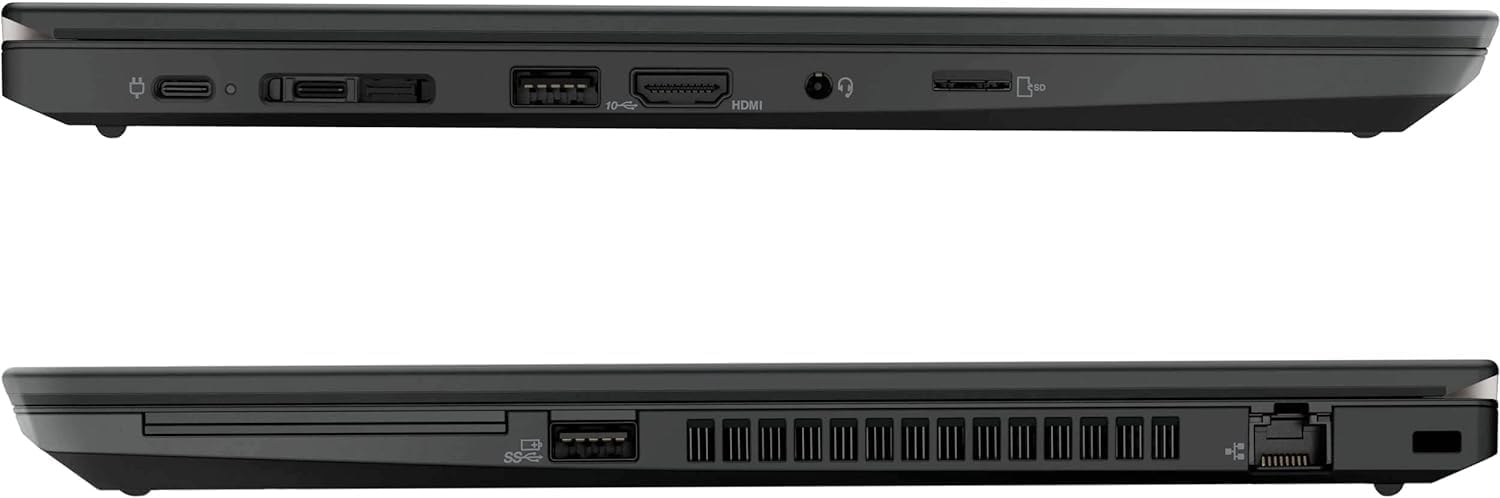 Lenovo Thinkpad T14 (Gen 1) 14' FHD Laptop Win11pro Computer, AMD Ryzen 5 Pro 4650U up to 4.0GHz, 16GB DDR4 RAM, 512GB SSD, Thunderbolt 3, HDMI, Webcam (Renewed)