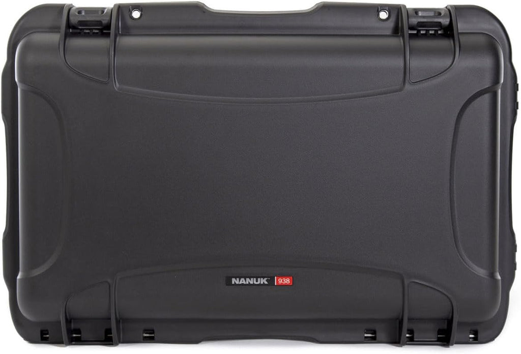 NANUK 938 Waterproof Hard Case with Wheels - Empty - Black (938-0001)