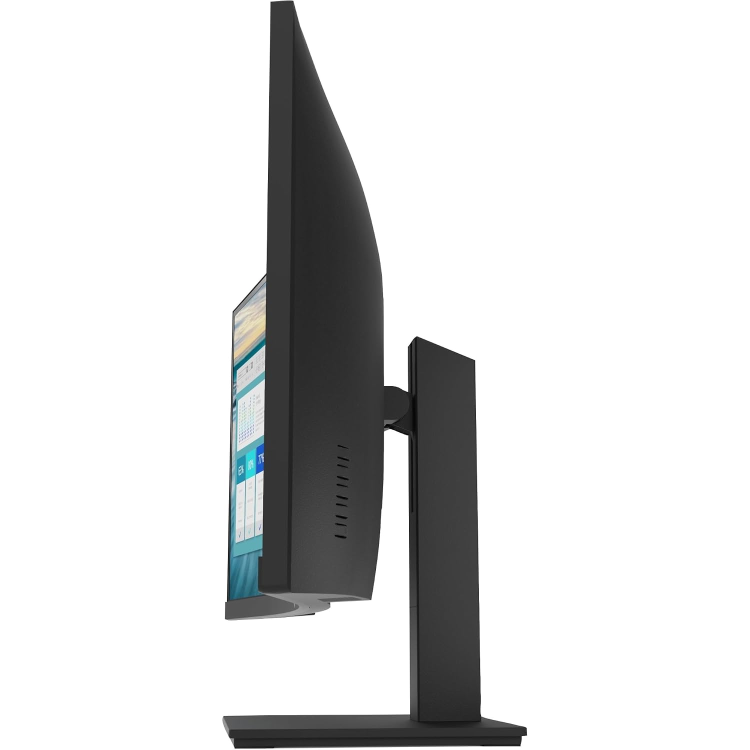 HP P34HC G4 34' WQHD Curved Screen Edge LED LCD Monitor - Vertical Alignment - 3440 x 1440 - 250 Nit - 100 Hz RR - HDMI - Display Port - Black
