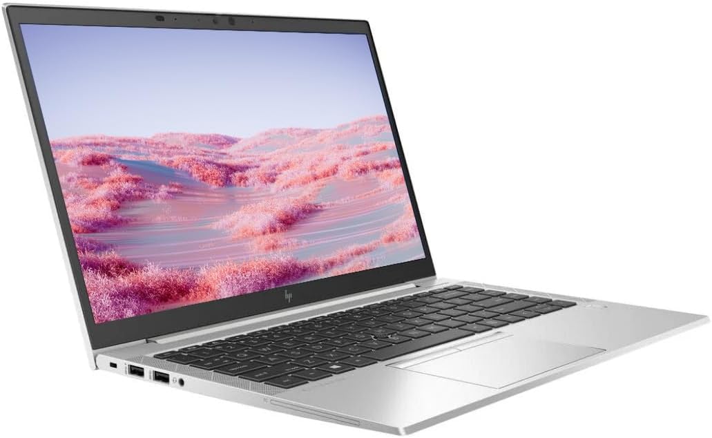 HP EliteBook 840 G7 14' FHD Laptop, Quad-Core i5-10310U, 16GB DDR4 RAM, 256GB SSD, Backlit Keyboard, HDMI, Windows 11 Pro (Renewed)
