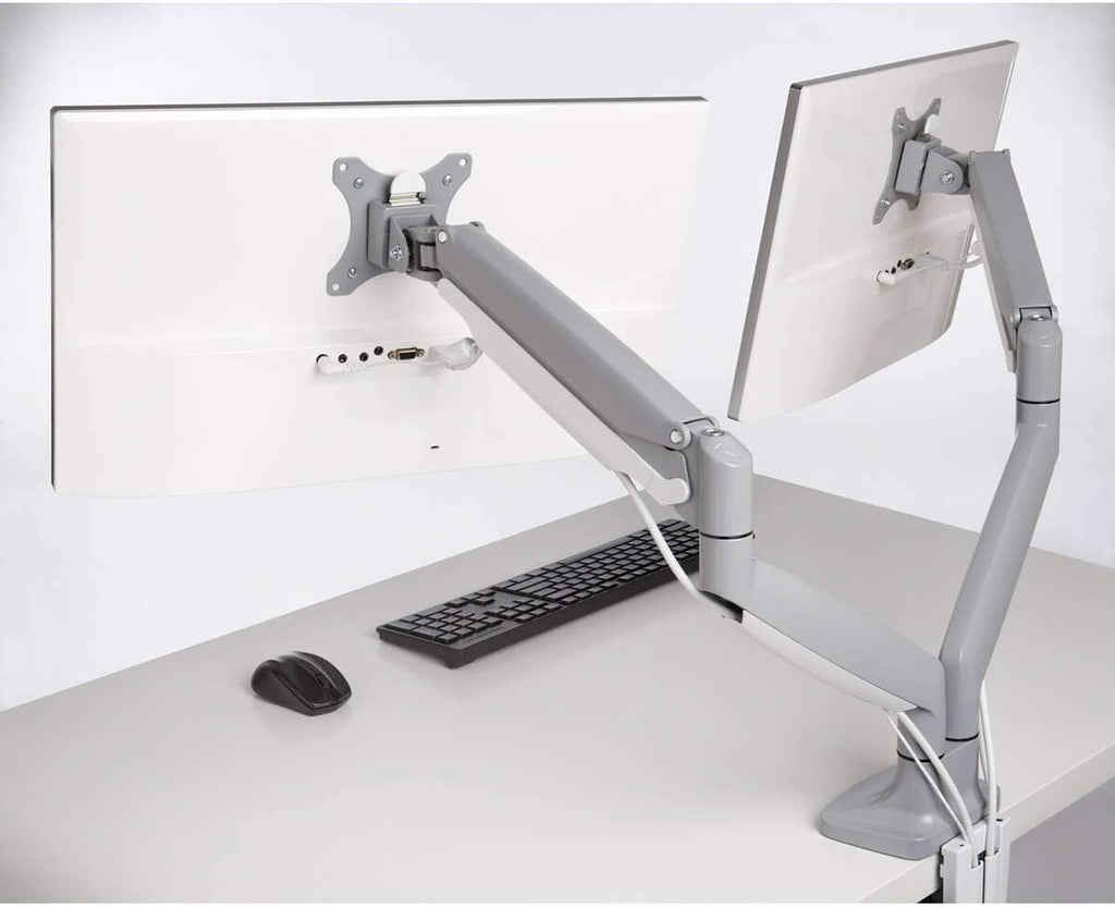 Kensington K55471WW Monitor Arm One Touch Height Adjustable , grey