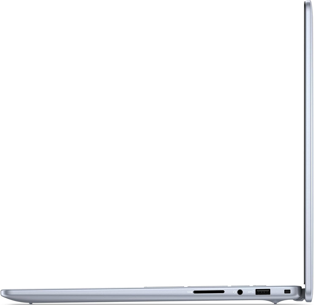 Dell 2024 Inspiron 16 Laptop - 16' WUXGA IPS - AMD Ryzen 7 8840U 5.0Ghz 8-Core - AMD Radeon Graphics Shared - 32GB RAM - 2TB SSD - W11P - Memory Card Slot - 1080p FHD Camera - Wi-Fi 6E - Ice Blue