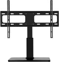 Cabinet Table Base for 32' - 60' Tv Adjustable Heights Swivel 90° Tabletop Pedestal Tv Bracket Mount Holds 35KgB