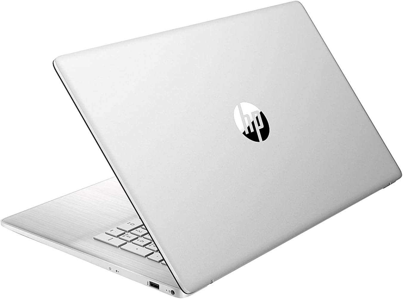 HP 17 Laptop, 17.3' FHD Display, 12th Gen Intel i5-1235U Processor, 12GB DDR4 RAM, 512GB SSD, Webcam, HDMI, Backlit Keyboard, Wi-Fi, Windows 11 Home, Silver
