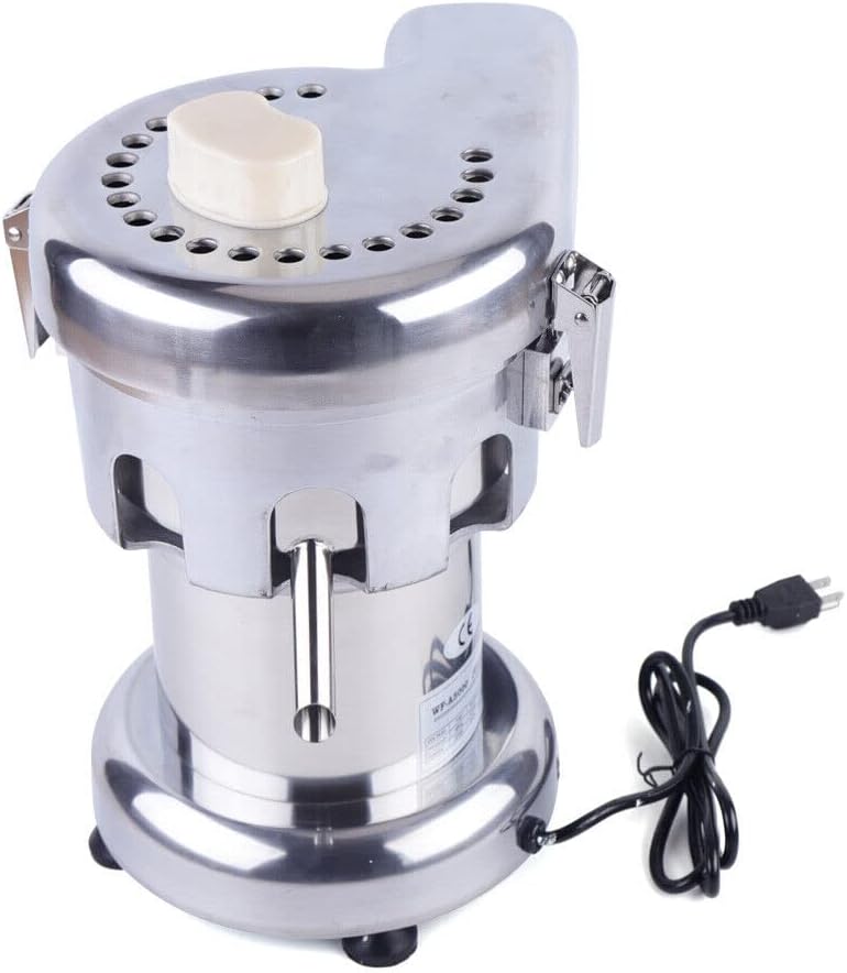 Commercial Juice Extractor, 370W Juicer Machine, Fruit and Vegetables Juice Maker, Commercial Juice Extractor Stainless Steel Heavy Duty, 2800r/min
