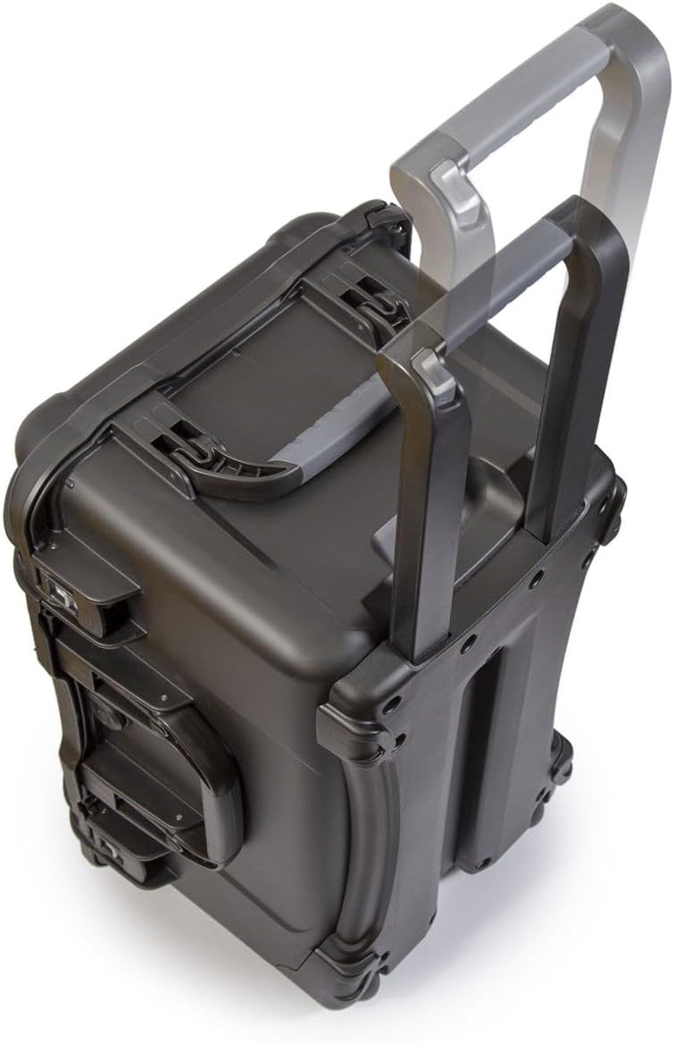 NANUK 938 Waterproof Hard Case with Wheels - Empty - Black (938-0001)