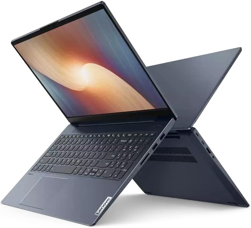 Lenovo Ideapad 5 | 15.6' FHD IPS Laptop | AMD Ryzen 7 5825U | 16GB DDR4 RAM | 512GB NVMe M.2 SSD | Backlit Keyboard | Numeric Keypad | Wi-Fi 6 + Bluetooth | Abyss Blue | Windows 11 Home (Renewed)