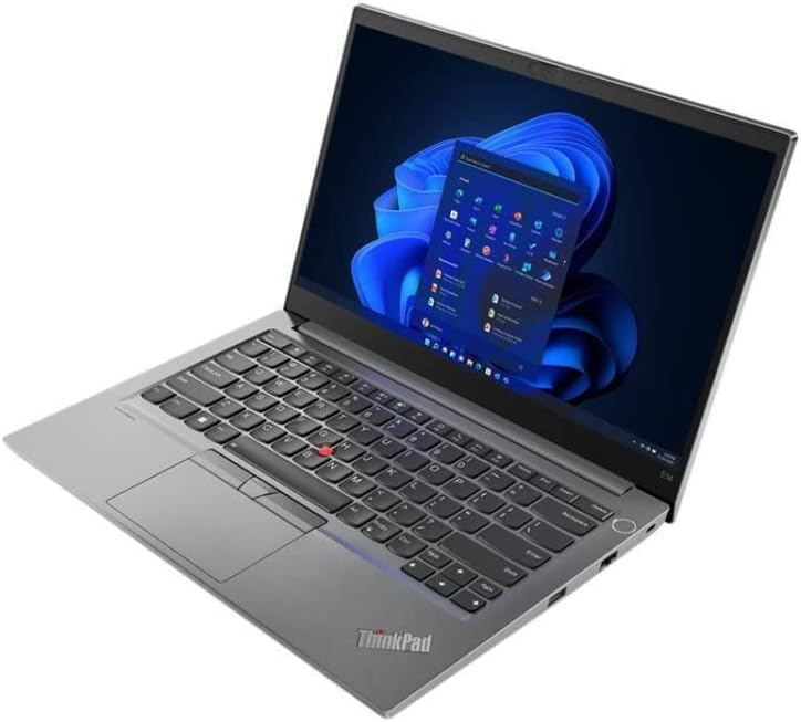 Lenovo ThinkPad E14 Gen 4 21EB001WUS 14' Notebook - Full HD - 1920 x 1080 - AMD Ryzen 7 5825U Octa-core (8 Core) 2 GHz - 16 GB Total RAM - 8 GB On-Board Memory - 512 GB SSD - Mineral Metallic