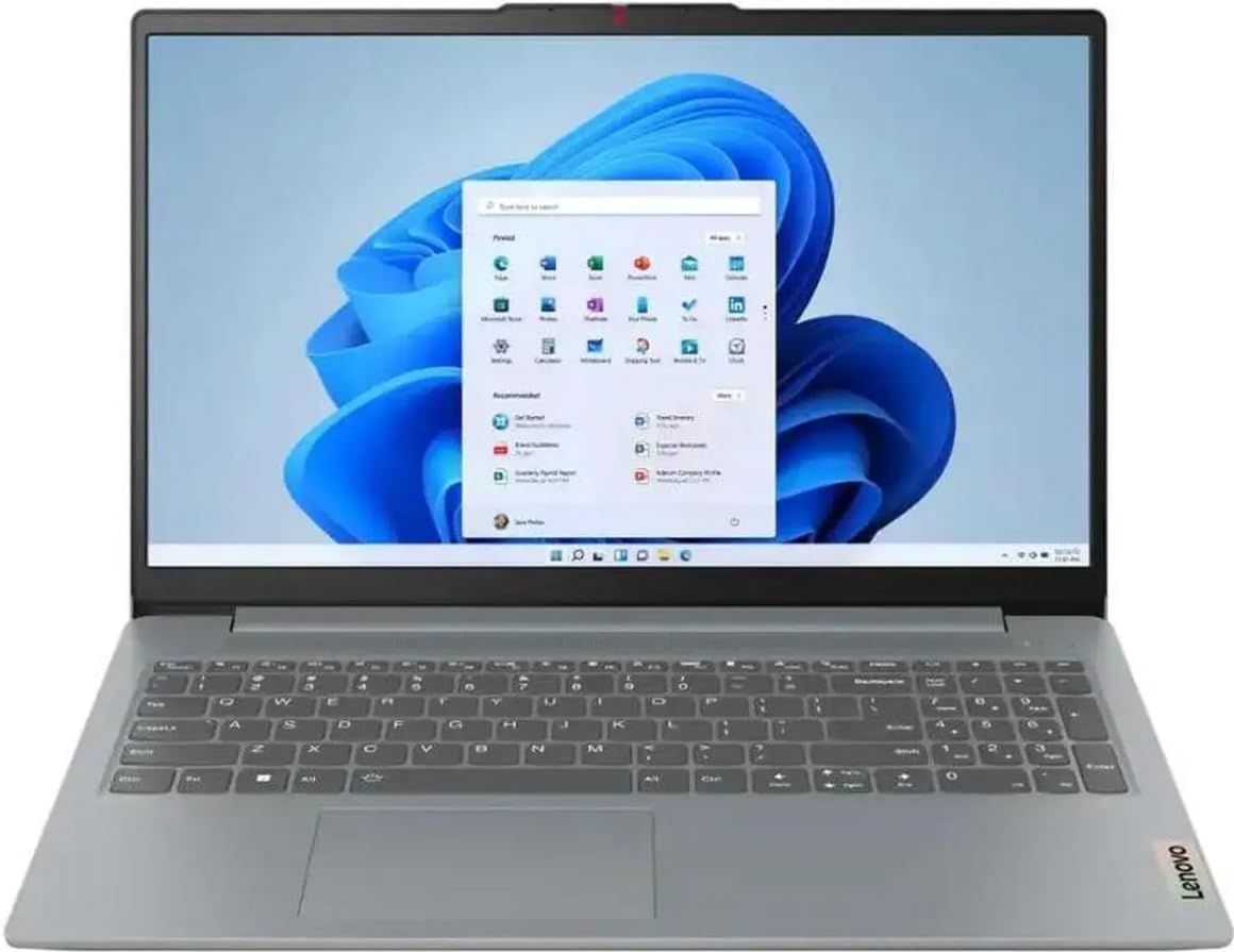 Lenovo IdeaPad Slim 15.6' Full HD Touchscreen Laptop |AMD Ryzen 7 5825U| AMD Radeon Graphics |Copilot|Grey| 16GB RAM | 512GB SSD |Windows 11 Home |Bundle with Stylus Pen