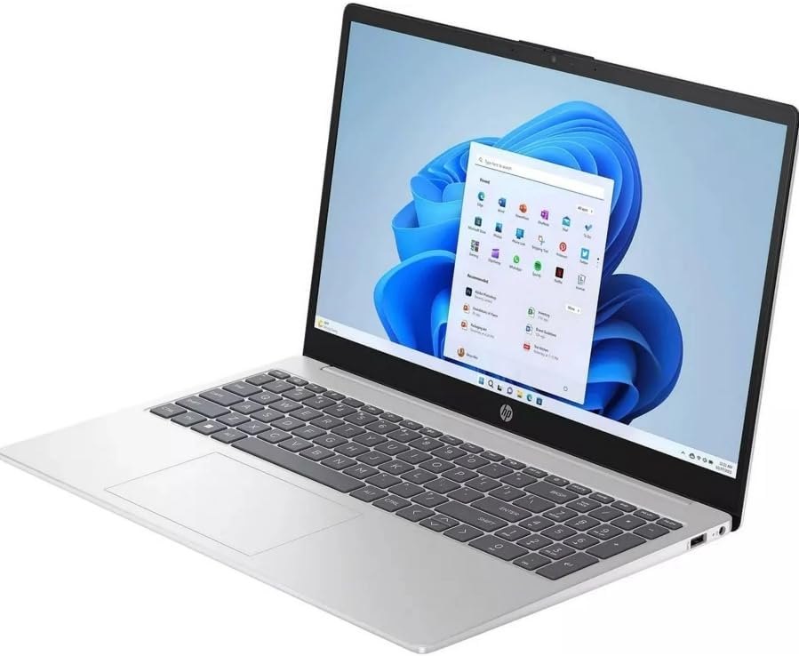 HP 2025 15.6 FHD inch Laptop PC,Intel Core i7-1355U, 16 GB RAM, 1TB SSD,Backlit Keyboard, Wi-Fi6,Bluetooth 5.3,Windows 11 Home,Silver