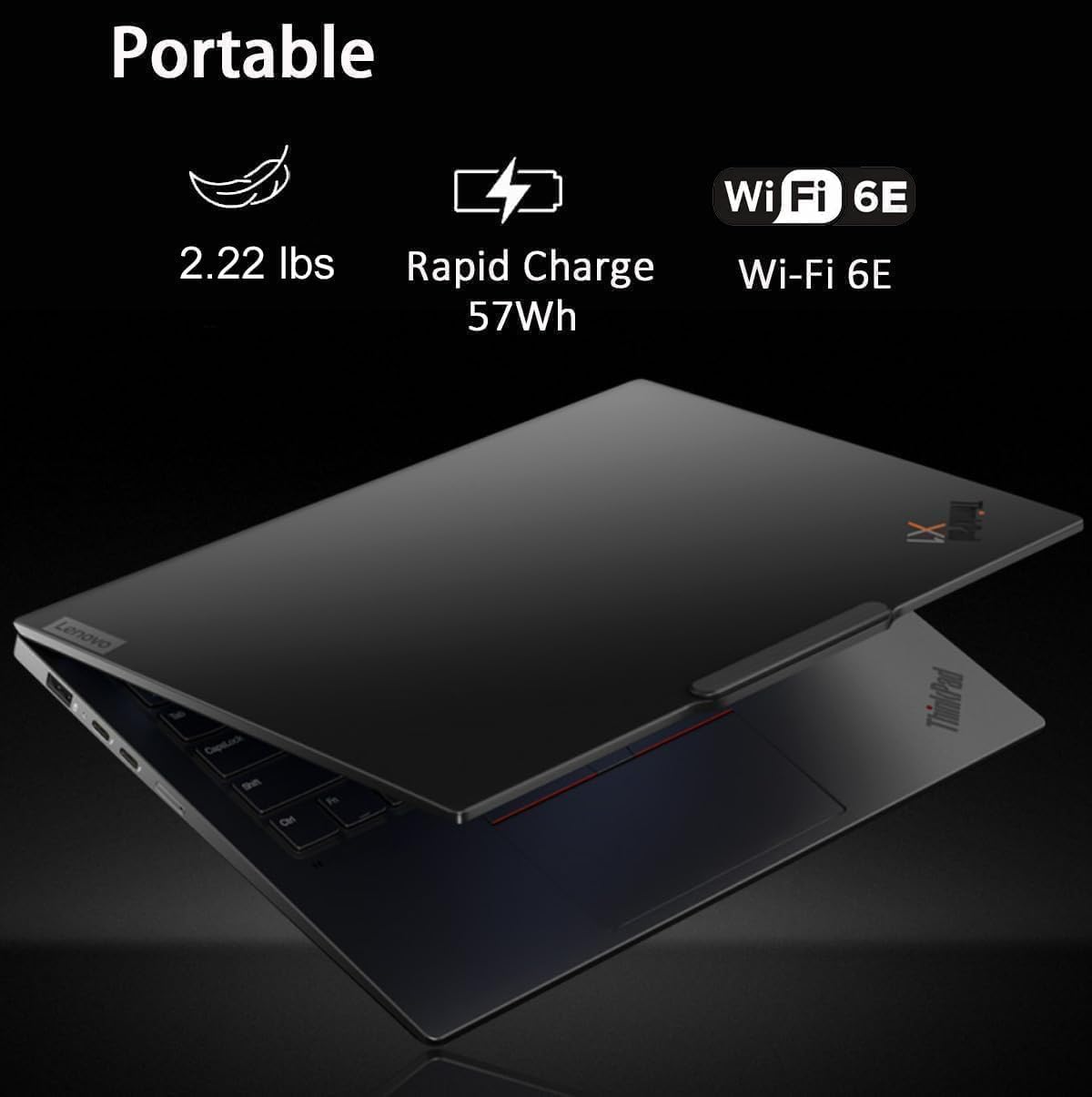 Lenovo ThinkPad X1 Carbon Gen 13 Aura Edition AI PC Laptop (14' FHD+ Touchscreen, Intel Core Ultra 7 255U, 32GB 8400MT/s RAM, 2TB SSD, (>i7-1355U)), Backlit, FP, IR Webcam, Thunderbolt 4, Win 11 Pro