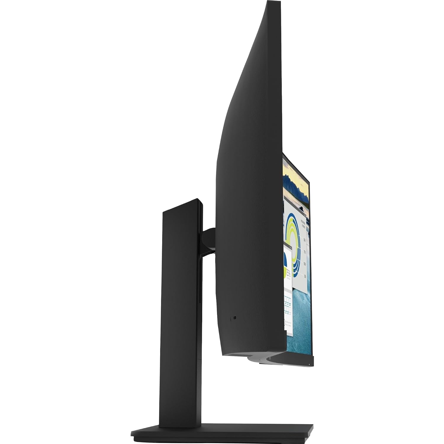HP P34HC G4 34' WQHD Curved Screen Edge LED LCD Monitor - Vertical Alignment - 3440 x 1440 - 250 Nit - 100 Hz RR - HDMI - Display Port - Black