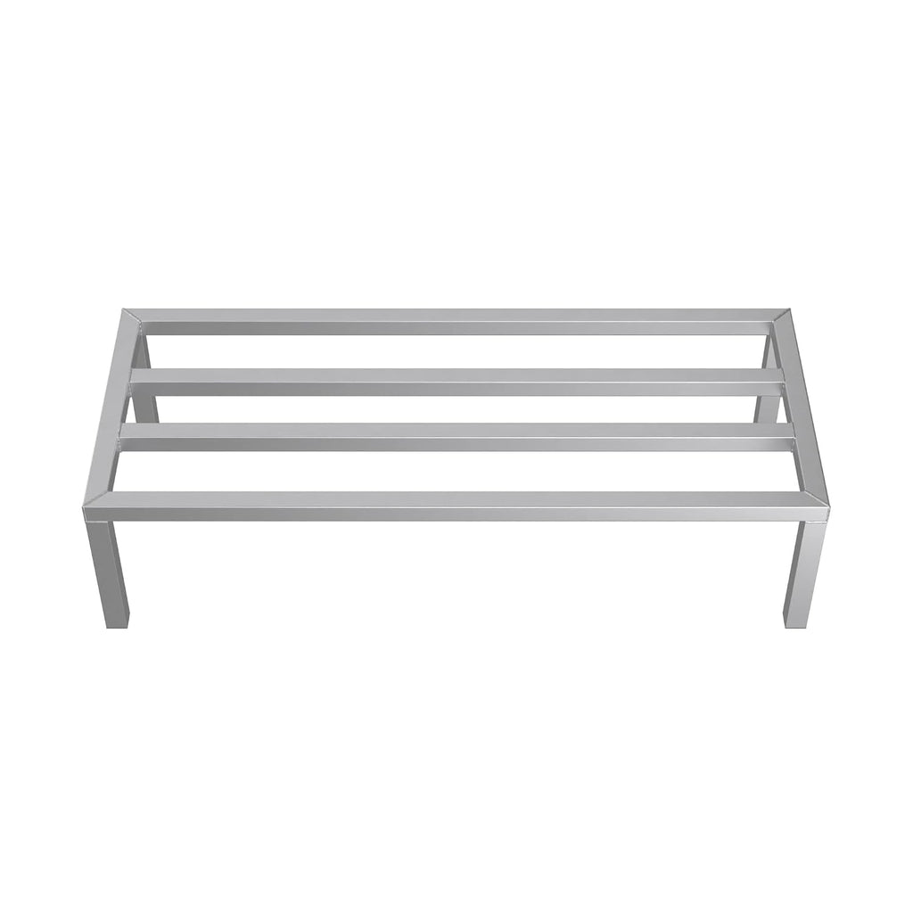 48'' x 20'' x 12'' Aluminum Welded NSF Certified Dunnage Rack - 1685 lb. Capacity, for Restaurant, Storage, Warehouse, Garage