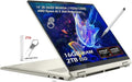 Lenovo Yoga 7 2-in-1 Copilot+ AI PC Laptop, 14' 2K OLED Touch (100% DCI-P3), AMD Ryzen AI 5 340 (Up to 50 Tops), 16GB LPDDR5 2TB SSD, Wi-Fi7 Backlit KB Win11, Seashell, w/2TB USB Drive & PEN, W/GaLiMu
