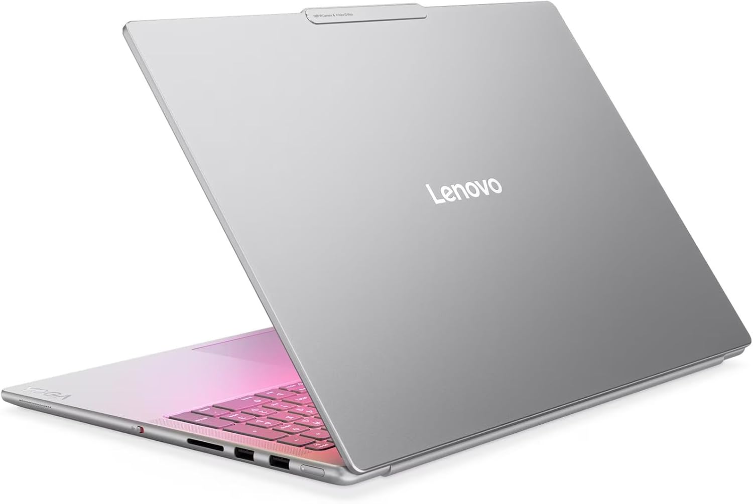 Lenovo Yoga Pro 9i 16' Laptop, Intel Core Ultra 9-285H, NVIDIA GeForce RTX 5060, 3.2K Tandem OLED 120Hz Touchscreen Display, 32GB RAM, 1TB SSD, Wi-Fi 7, Thunderbolt, Win 11 Home, w/1TB Portable HDD