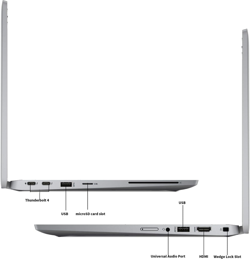 Dell Latitude 5320 2-in-1 13.3' FHD Touchscreen Laptop Computer, Quad Core i7-1185G7, 16GB DDR4 RAM, 512GB SSD, Backlit Keyboard, HDMI, Windows 11 Pro (Renewed)