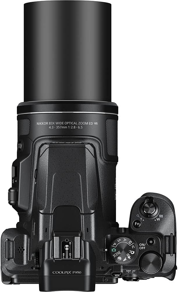 Nikon COOLPIX P950 16MP Digital Camera (26532) Bundle Kit with 64GB Ultra SD Card + Large Camera Bag + Filter Kit + Spare Battery + Telephoto Lens + More
