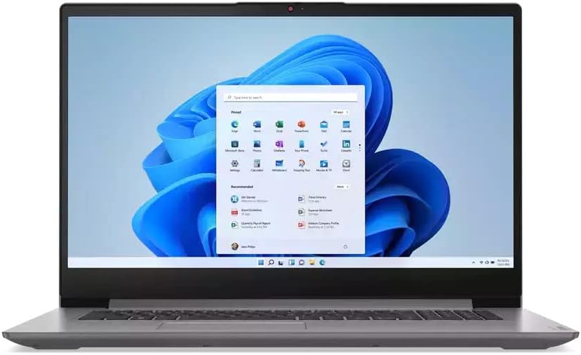 Lenovo Ideapad 3 17Iau7 17.3' Laptop i3-1215U 8GB RAM 256GB SSD W11H (Renewed)