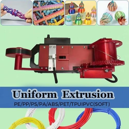 3D Printer for Kids & Families, Recycled PET Bottle Recycler with Digital Display, Adjustable Temperature & Speed, Eco-Friendly Desktop Filament Maker