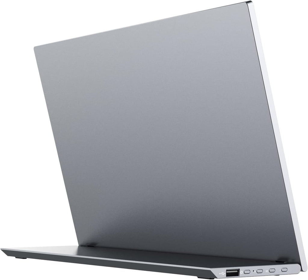 15.6' 4K Portable Monitor, Touchscreen UHD IPS Display,100% sRGB, USB-C/HDMI Laptop Display, Dual Speakers, Aluminum Alloy, Compatible with Laptop, PC, Smartphone, PS4/5, Xbox, Switch