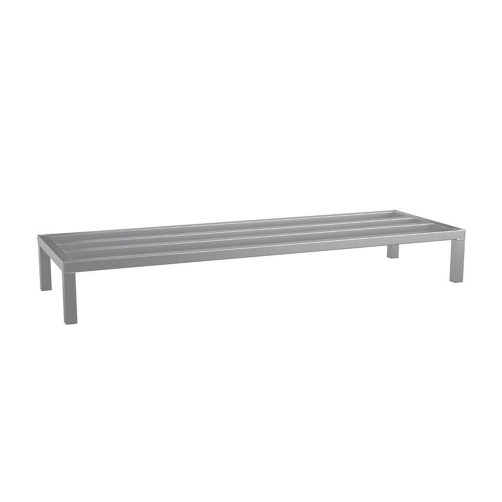 60'' x 20'' x 8'' Aluminum Welded NSF Certified Dunnage Rack - 1740 lb. Capacity, for Restaurant, Storage, Warehouse, Garage