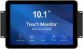 GreenTouch 10.1 inch 10 Points Front Waterproof Industrial Open Frame PCAP Touch Screen LCD Display Monitor 1280x800 Black