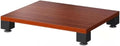 Audio Rack 1/2/3/4 Tier Stereo Rack Audio Equipment Rack Wooden Audio Rack Cabinet Open AV Cabinet Strong Audio-Video Shelving(Brown,1 Tier)