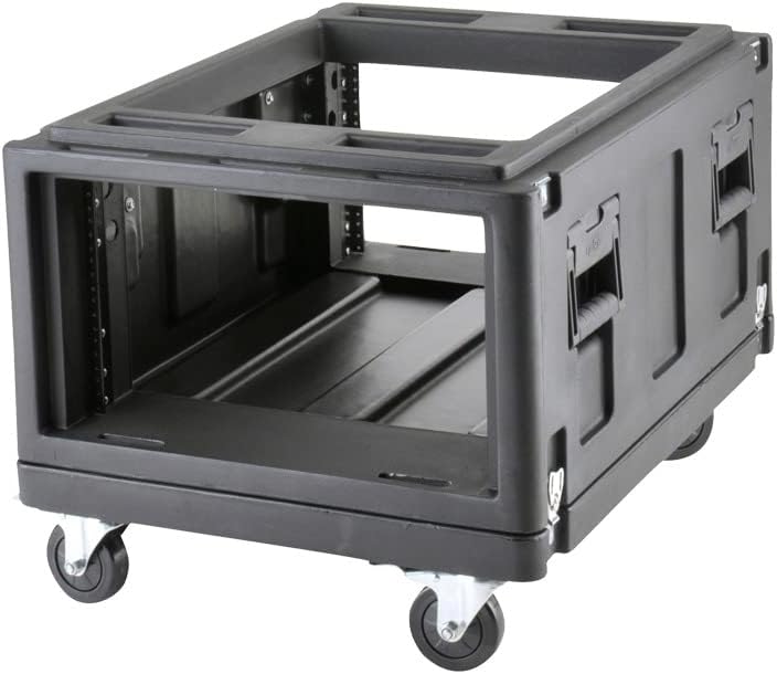 SKB 6U Expander Case for SKB19-R1406, Optional Rear Rails
