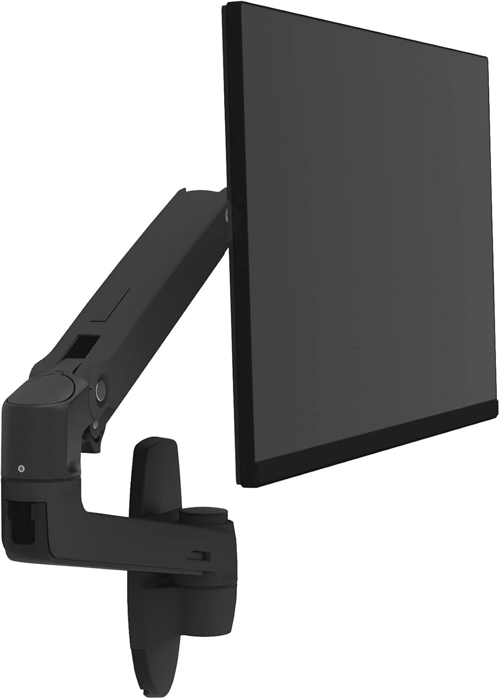 Ergotron – LX Single Monitor Arm, VESA Wall Mount – for Monitors Up to 34 Inches, 7 to 25 lbs – Matte Black