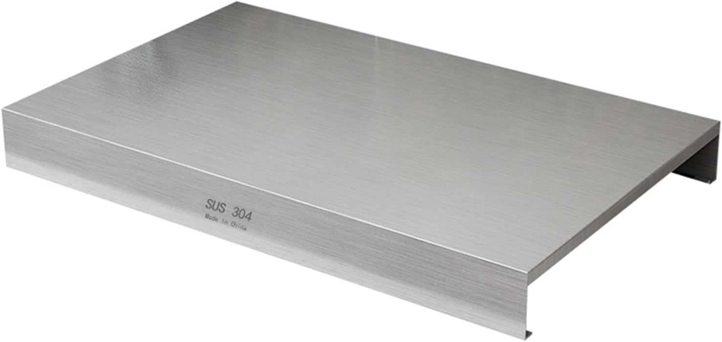 Gas Stove Cover Board 30 Inch Cover For Gas Stove Top Stainless steel construction For Counter Space, Sink, Rv And Electric(A-1.5mm,50x80x7cm)