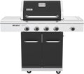 Nexgrill 4-Burner Dual Fuel Gas Grill with Side Burner and Griddle Insert, 626 SQ In Total Cooking Space, 59,000 BTUs Output, BBQ Grill Perfect for Outdoor Gatherings - 720-0958HE