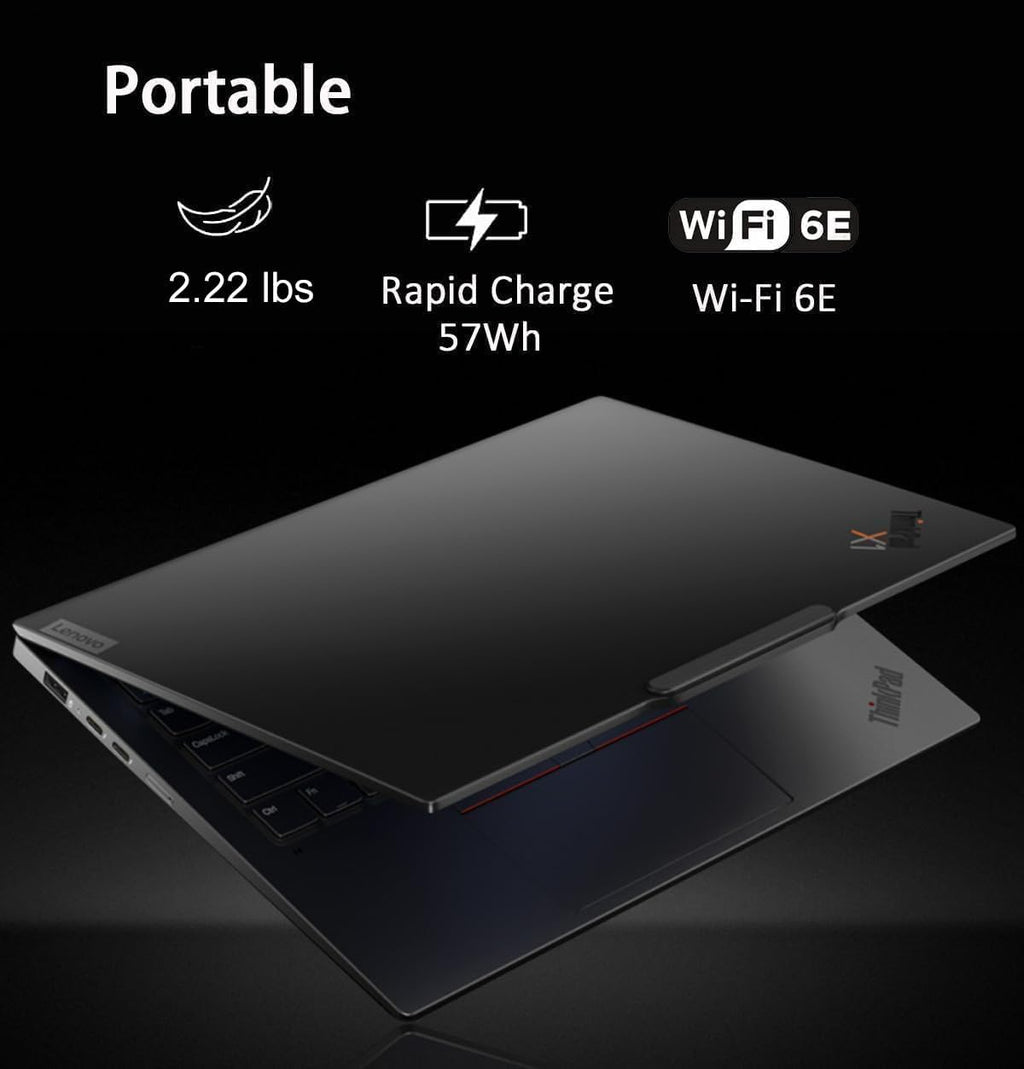 Lenovo ThinkPad X1 Carbon Gen 13 Aura Edition AI PC Laptop (14' FHD+ Touchscreen, Intel Core Ultra 7 255U, 32GB 8400MT/s RAM, 1TB SSD, (>i7-1355U)), Thunderbolt 4, Backlit, FP, IR Webcam, Win 11 Pro