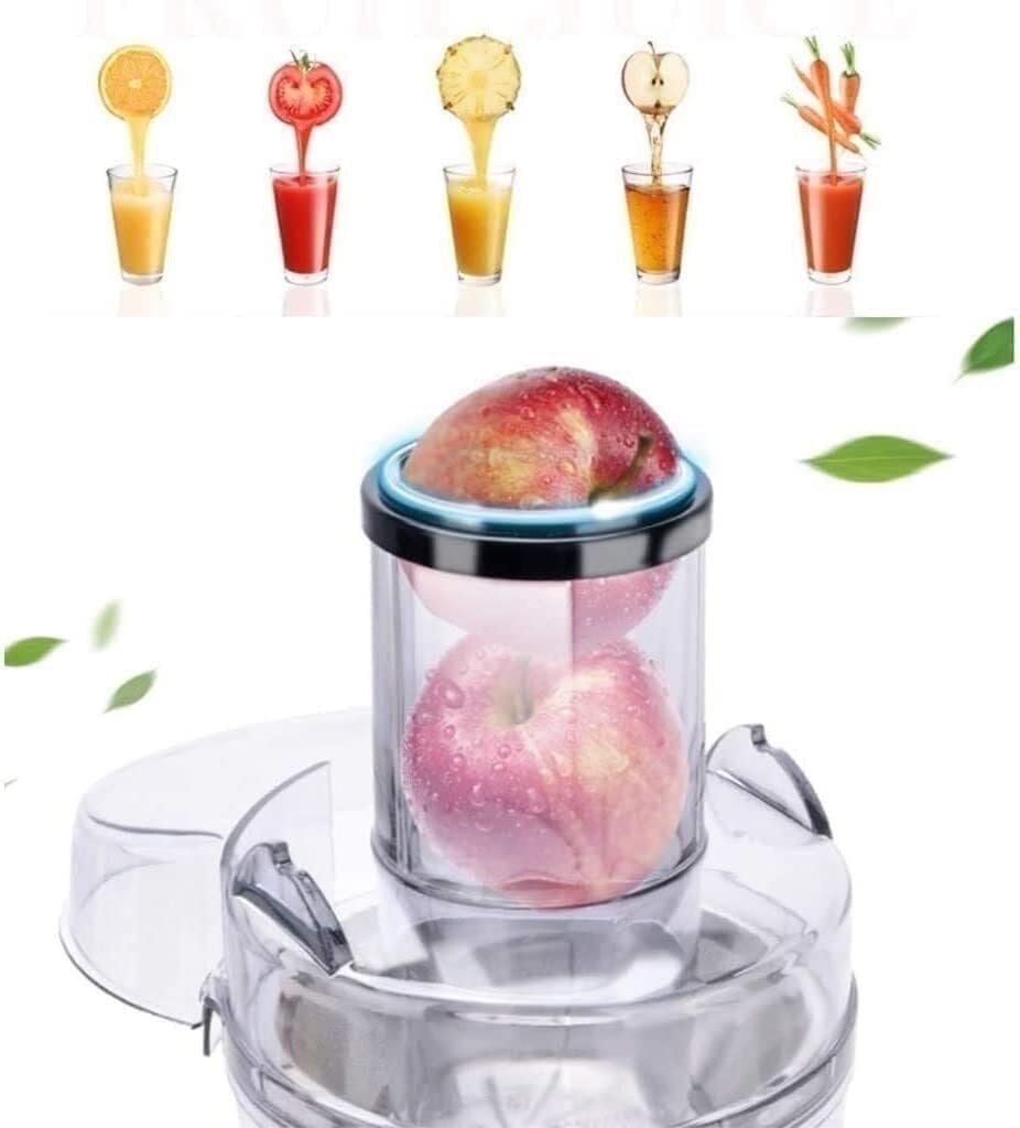 Juicer Machine, Centrifugal Extractor, Cold Press, 2 Speeds, for Fruits & Vegs, BPA-Free, Easy to Clean